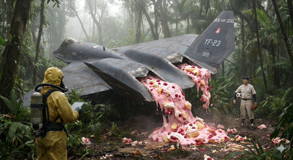 YF-23 Fighter Jet versus Soccer Ball - AI image template preview