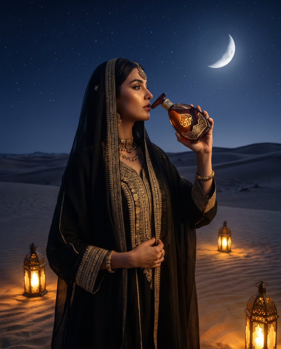 Arabian Desert Luxury Product Shot - AI image template preview