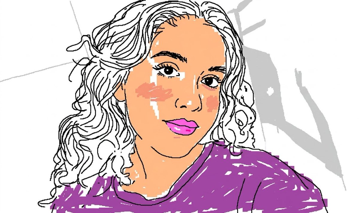 Scribbly MS Paint Redraw - AI image template preview