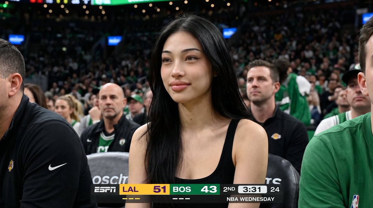 Basketball Arena Broadcast Portrait - AI image template preview