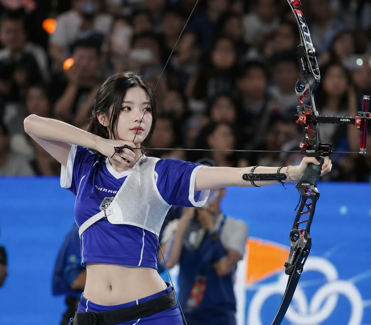 Realistic Sports Photography Archer - AI image template preview