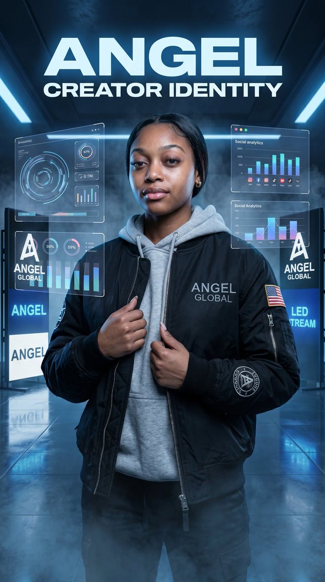 Futuristic Creator Brand Campaign - AI image template preview