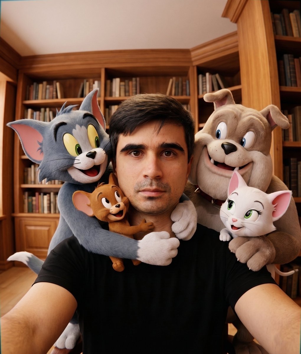 Character Selfie Generation Prompts - AI image template preview