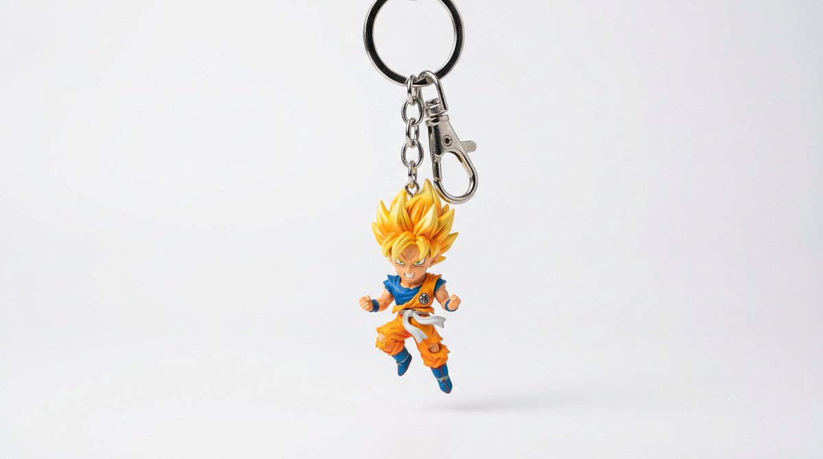 Hyper-Realistic Character Keychain - AI image template preview