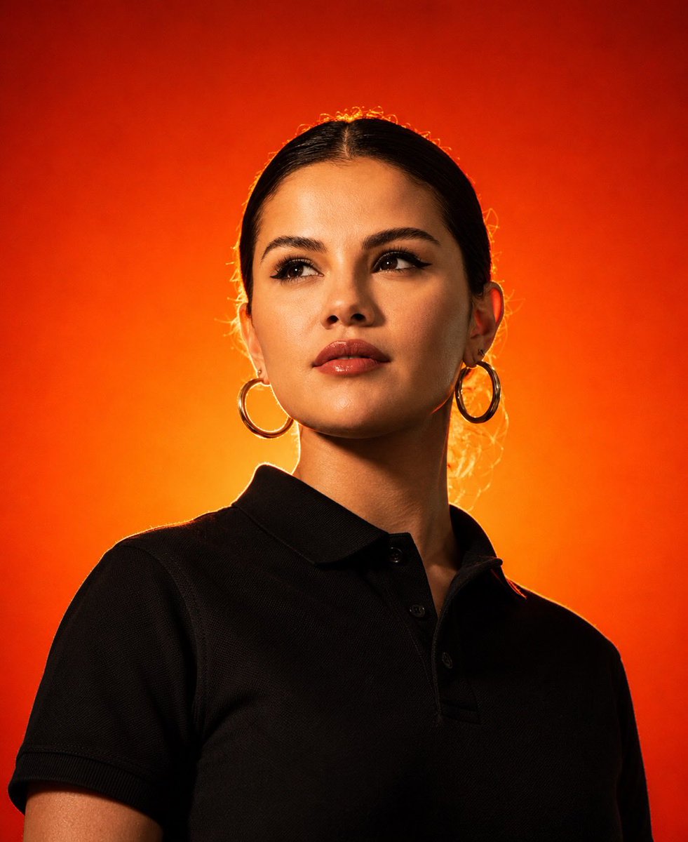 Fiery Studio Fashion Portrait - AI image template preview