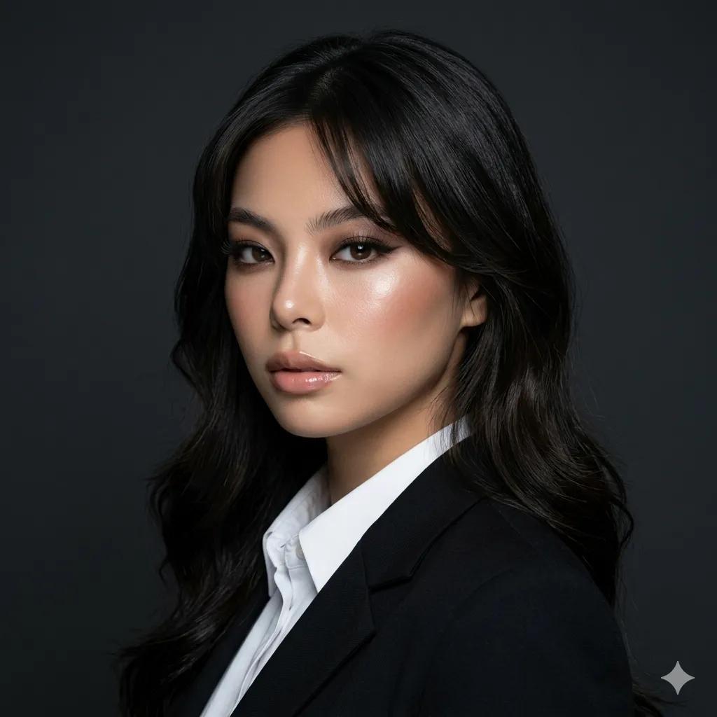 Luxury Executive Studio Portrait - AI image template preview