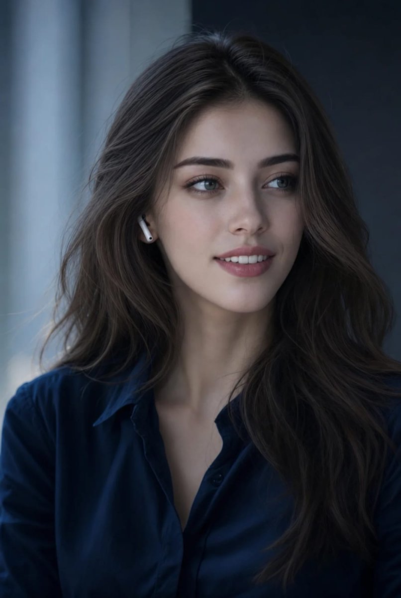 Douyin Style Cinematic Portrait - AI image template preview