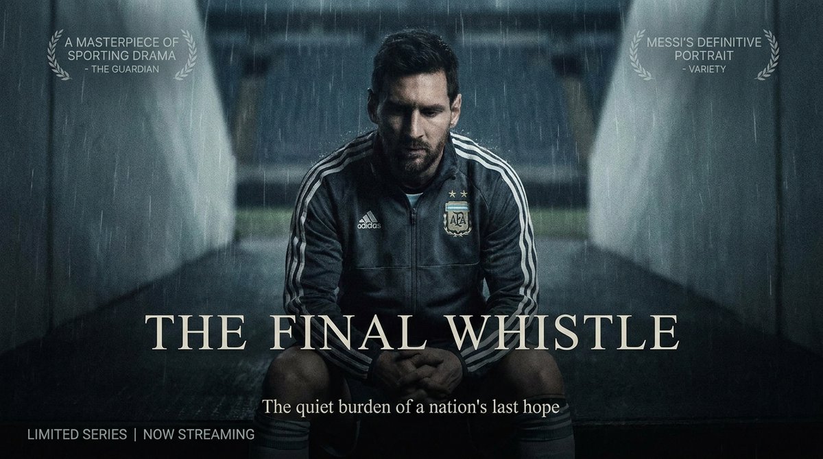 Cinematic Sports Documentary Key Art - AI image template preview