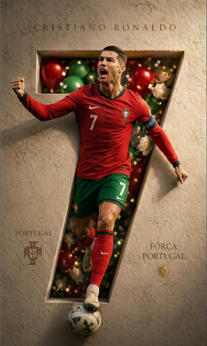3D Footballer Wall Sculpture Poster - AI image template preview