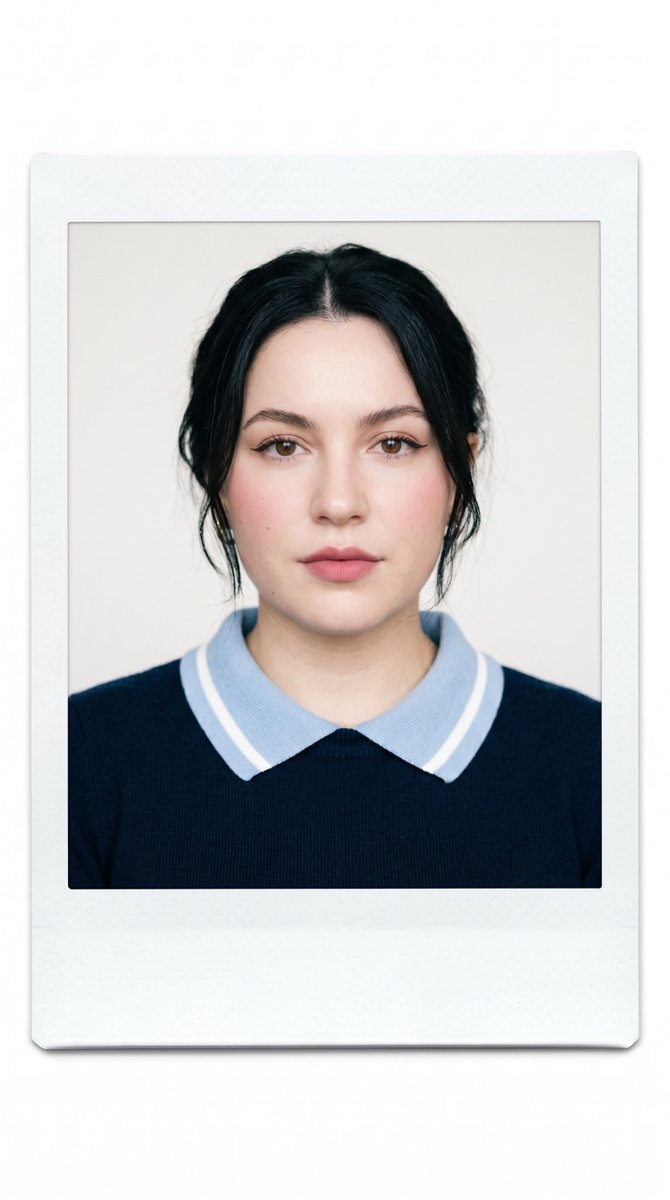 Minimalist Korean Beauty Editorial - AI image template preview