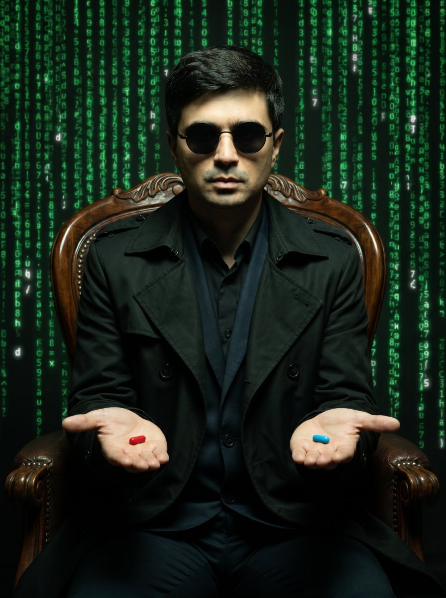 Matrix Identity Swap Portrait - AI image template preview