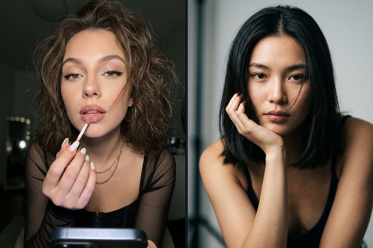 Sultry Close-Up Portrait with POV Angle - AI image template preview