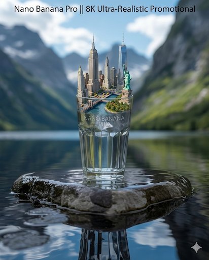 3D Miniature Diorama of New York City - AI image template preview