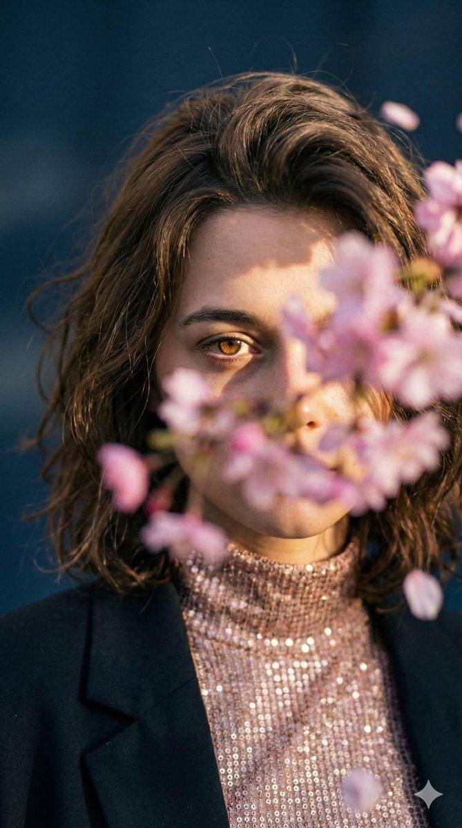 Ethereal Cinematic Portrait - AI image template preview