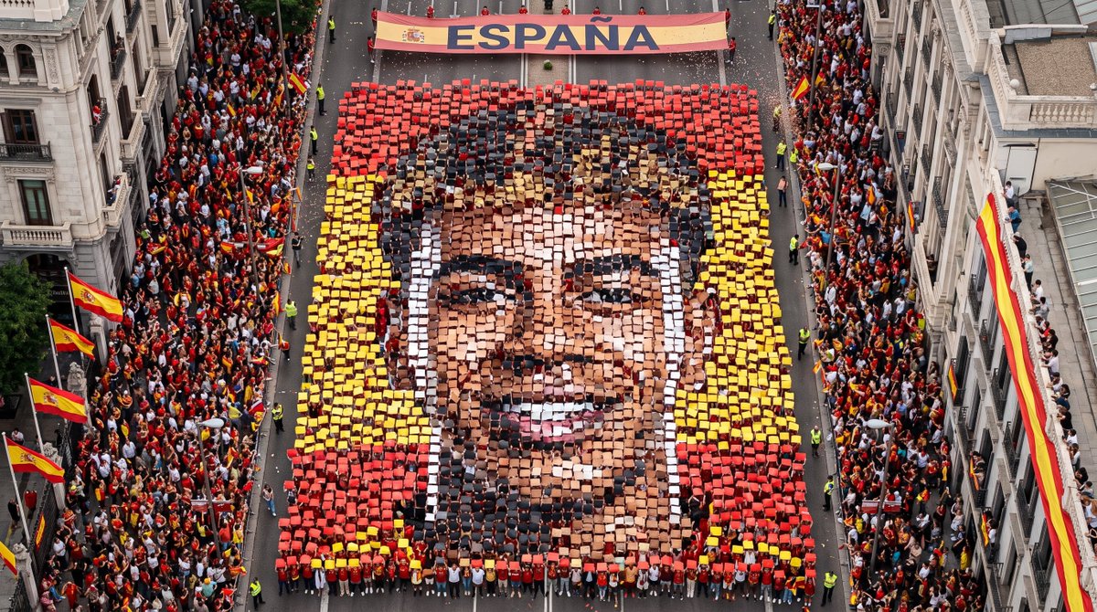 Aerial Street Mosaic Portrait - AI image template preview