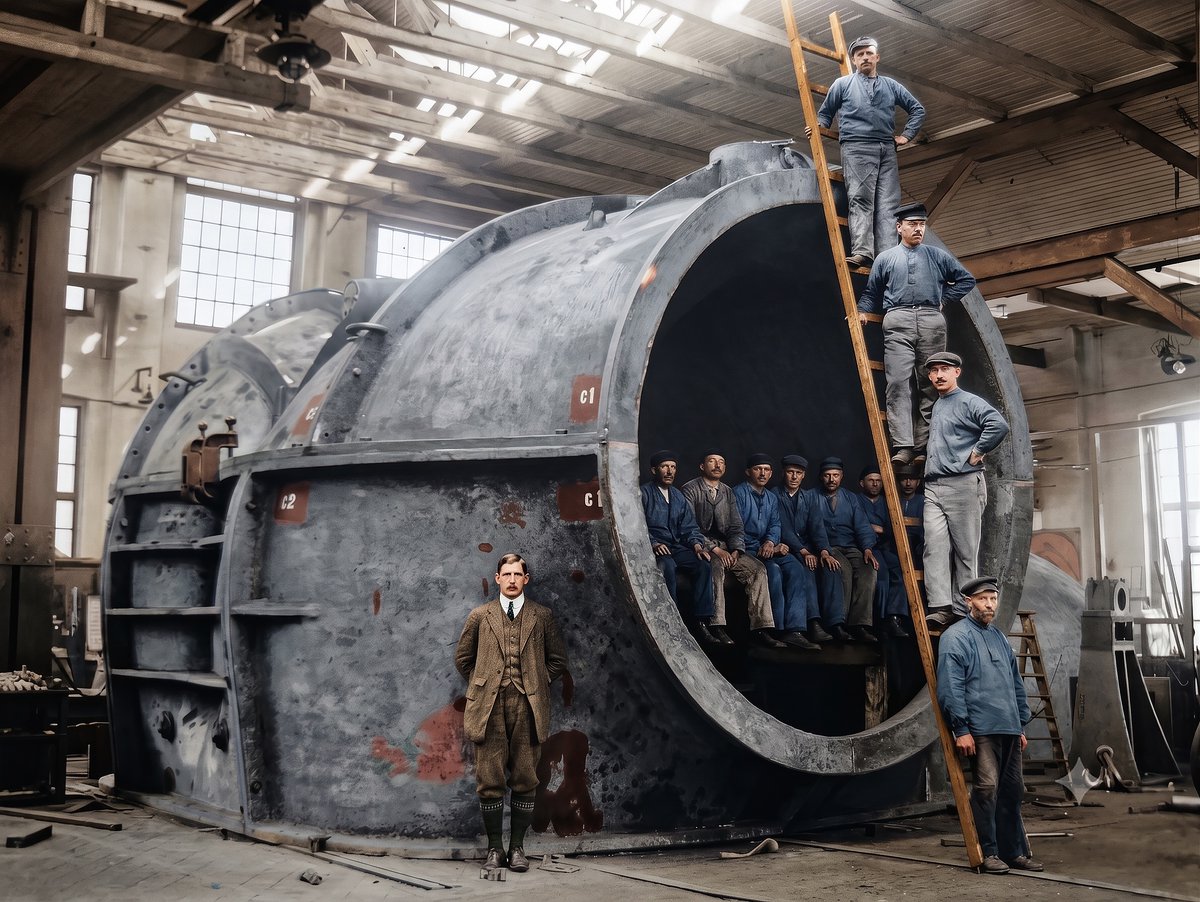 Historical Photo Restoration - AI image template preview