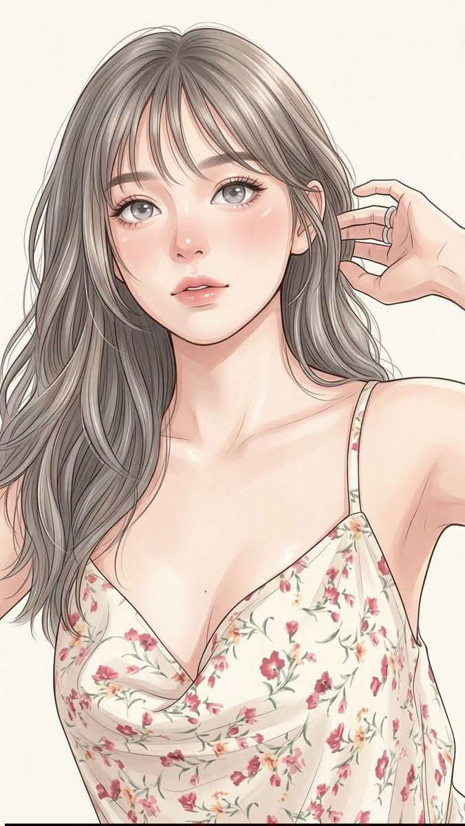 Premium Anime Realism Illustration - AI image template preview