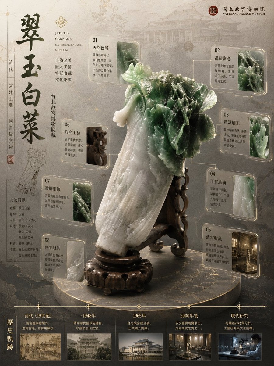 Jadeite Cabbage Museum Archive Poster preview