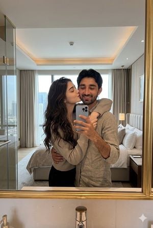 Romantic Luxury Mirror Selfie preview
