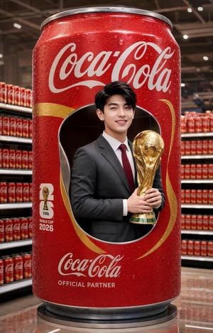 Hyper-Realistic Commercial Soda Can Advertisement preview