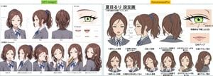 Anime Character Sheet Comparison preview