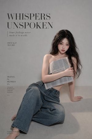 Quiet Newspaper Fashion Cover preview