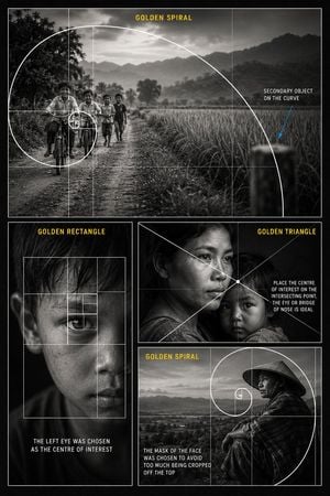 Golden Ratio Photography Composition Poster preview
