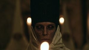 Candlelit Occult Priestess Close-Up preview