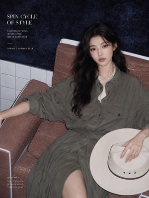 Western Editorial Magazine Portrait preview
