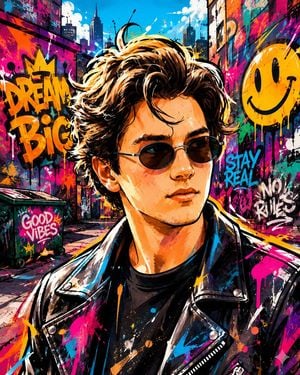 Vibrant Graffiti Street Art Transformation preview