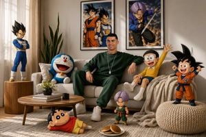 Surreal Anime & Reality Living Room preview