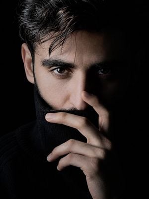Chiaroscuro High-Contrast Male Portrait preview