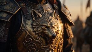 Cinematic Wolf Armor Close-Up preview
