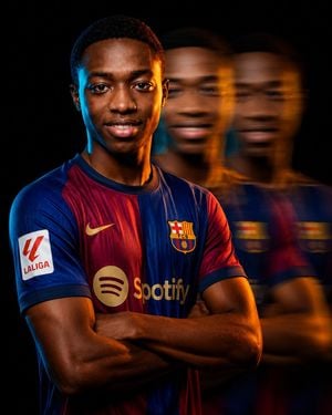 Cinematic Football Campaign Portrait preview
