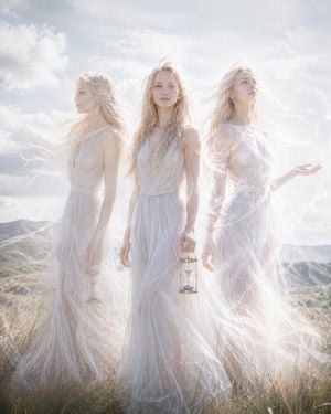 Three Goddesses of Time preview