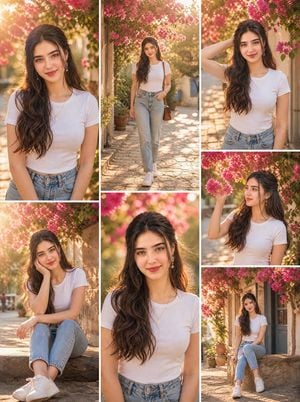 Lifestyle Character Photo Collage preview