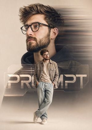 Cinematic Fashion Poster Design preview