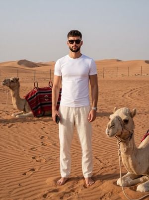 Desert Travel Lifestyle Portrait preview