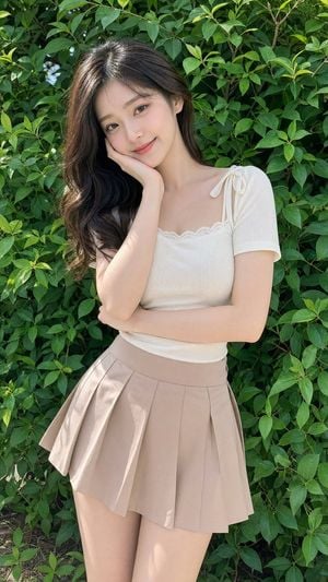Korean Summer Fashion Portrait preview