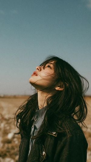 Minimalist Meadow Fashion Portrait preview