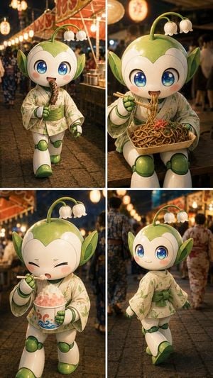 Summer Festival Mascot Vlog Collage preview