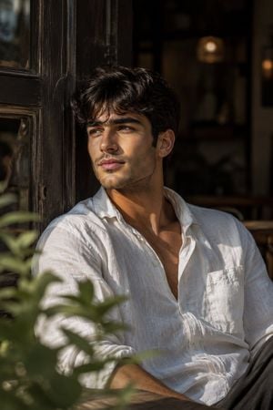 Golden Hour Luxury Male Portrait preview