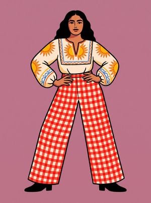 2D Graphic Fashion Illustration preview