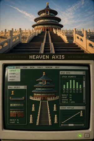 Retro Pixel Industrial Travel Archive preview
