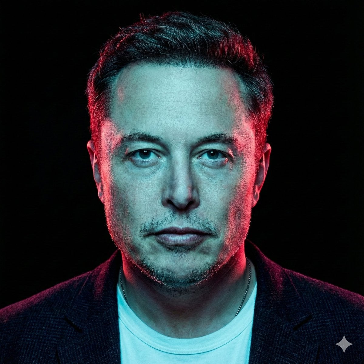 High-Contrast Cinematic Neon Portrait preview