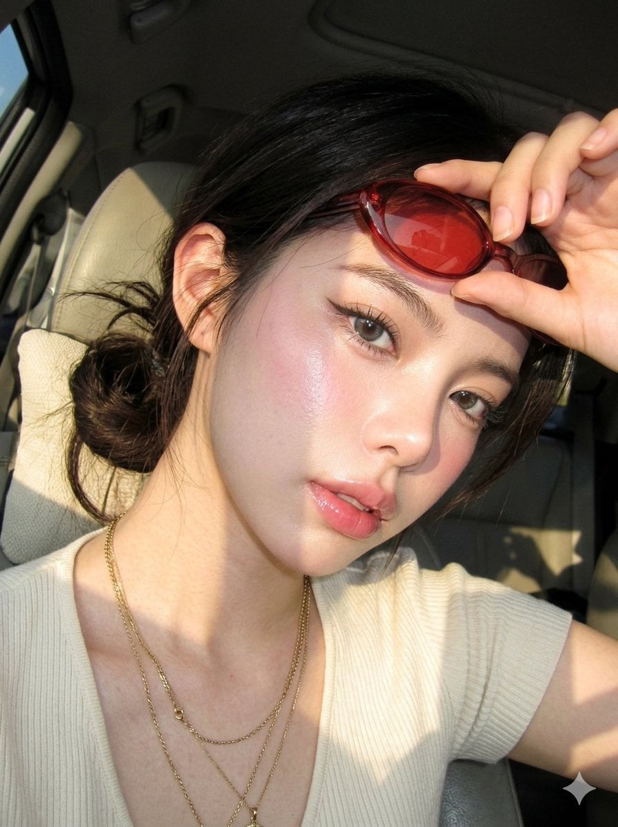 Digicam Style Glass-Skin Portrait preview