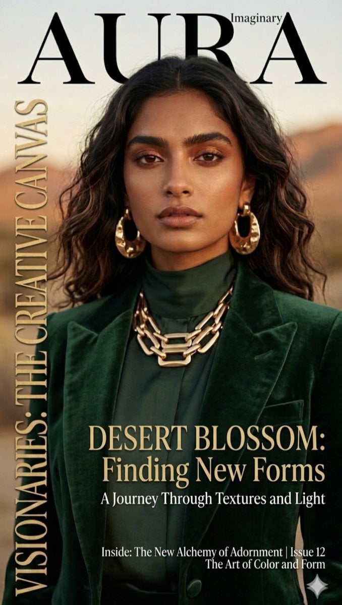 Editorial Magazine Cover Design preview
