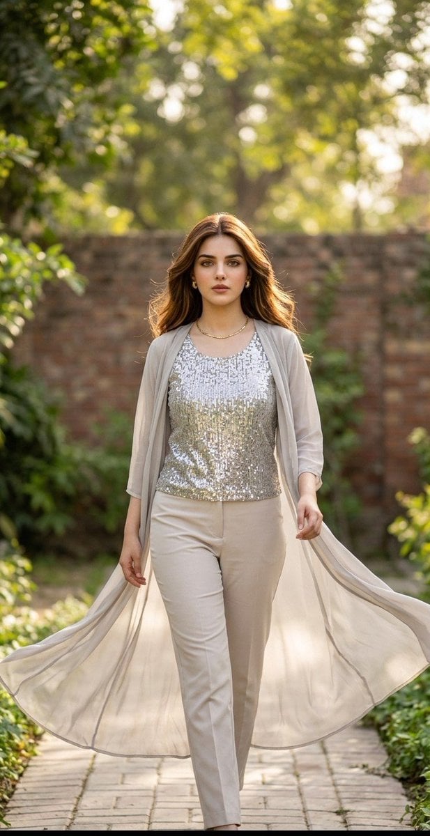 Elegant Garden Fashion Editorial preview