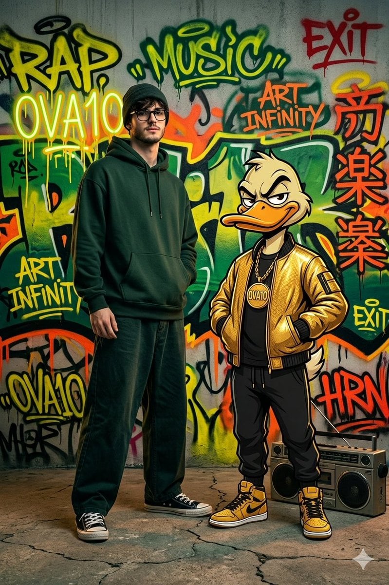 Cyberpunk Streetwear Editorial preview