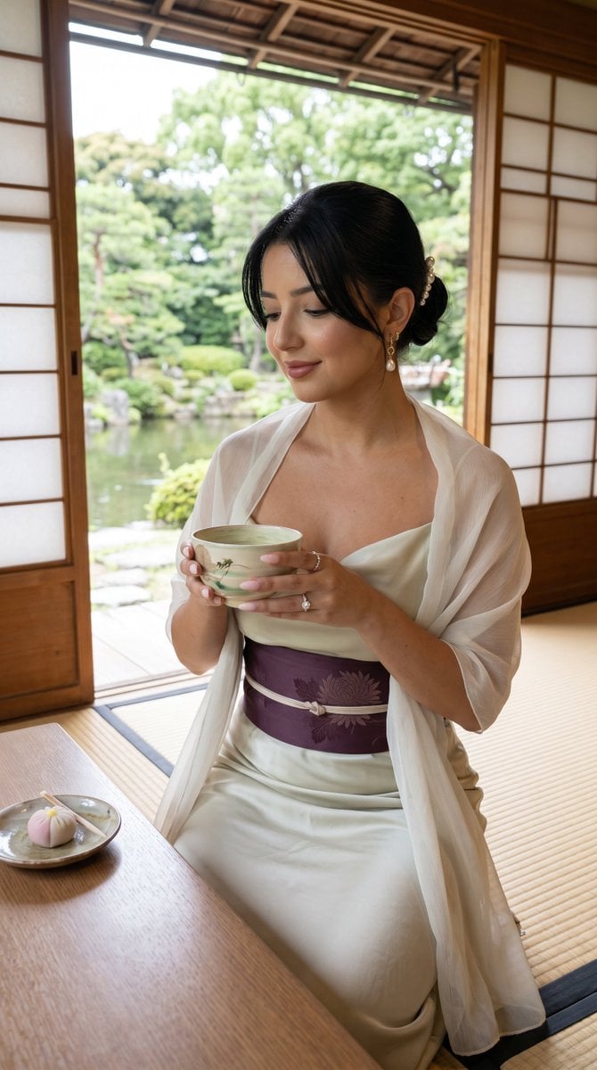 Japanese Garden Luxury Portrait preview